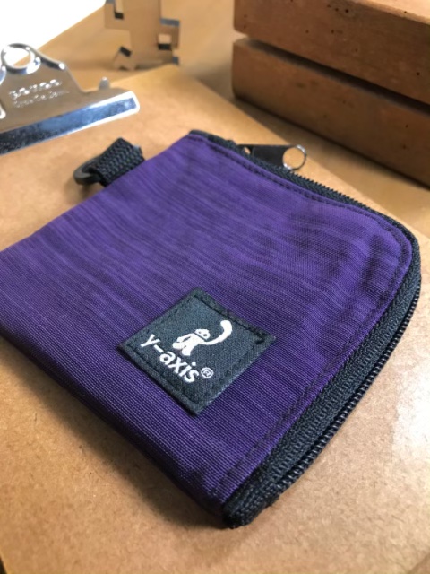 L型錢包-紫